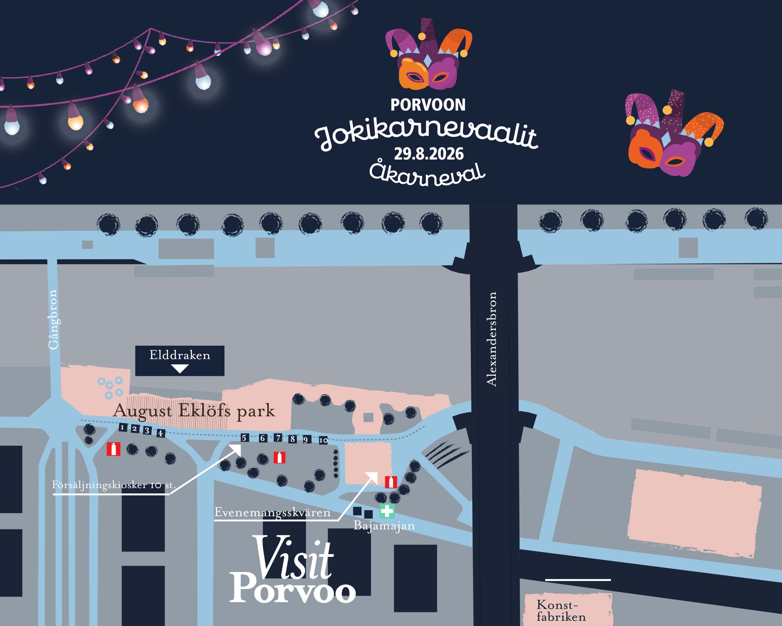 Jokikarnevaalit – myyntikioskin vuokrapaikka 29.8.2026 - 3