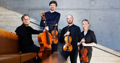 Toner i Konsthallen: Kamus Quartet 15.11.2025