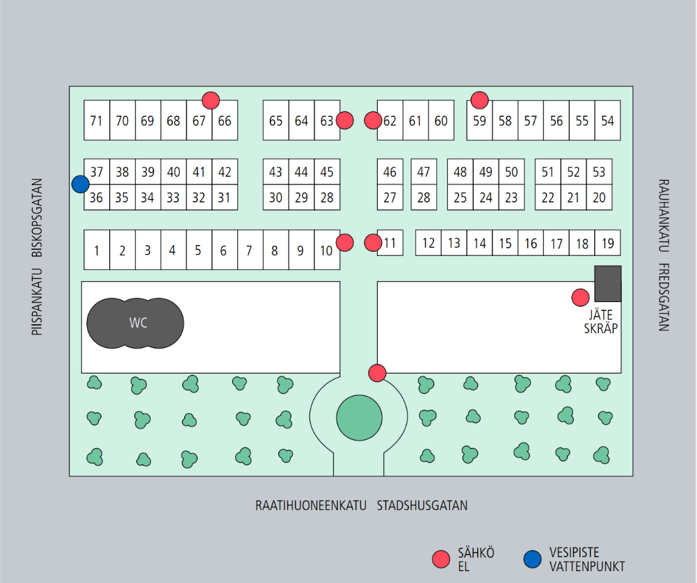 Toripaikka: Päivä (yksityishenkilöille) 4 x 4 m - 2